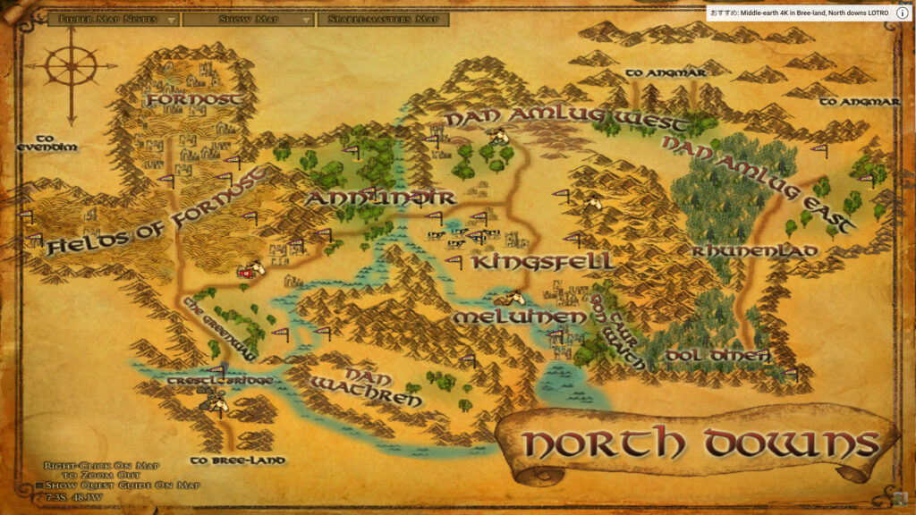 LOTRO photo of North Downs