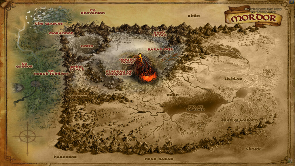 LOTRO photo of Mordor