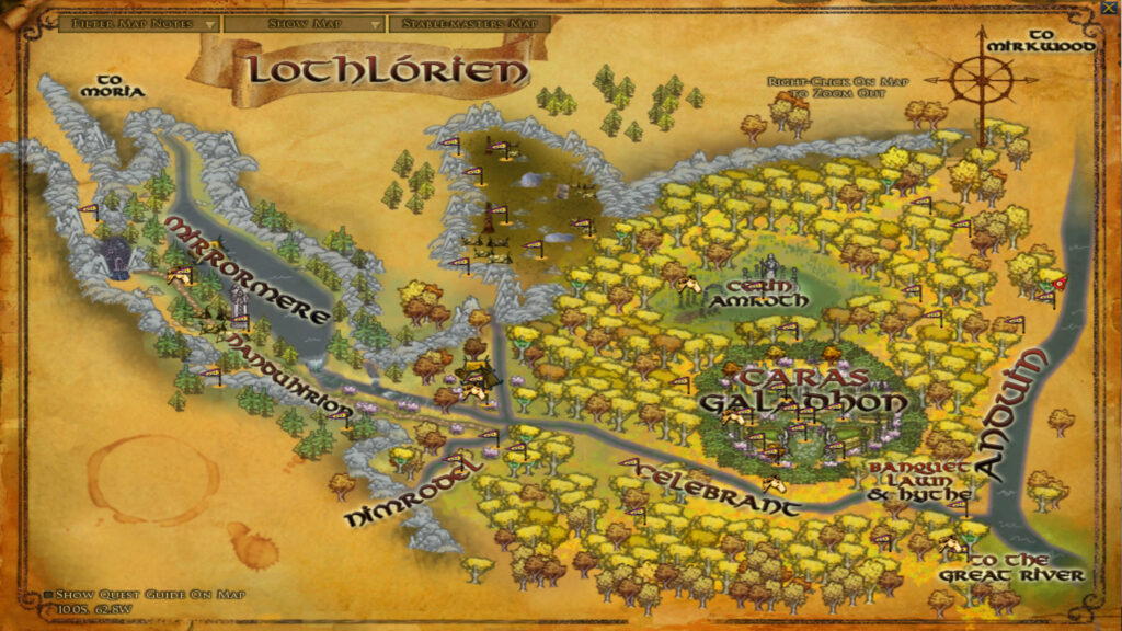 LOTRO photo of Lothlórien