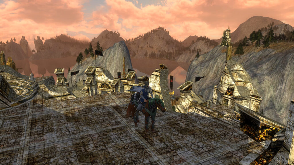 lotro photo of Amon Hen and Nen Hithoel