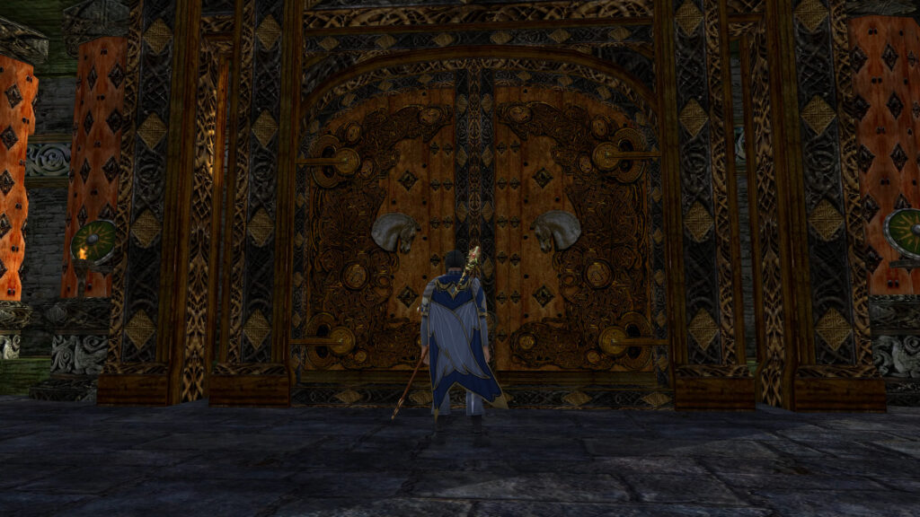 LOTRO photo of The Entrance of Meduseld