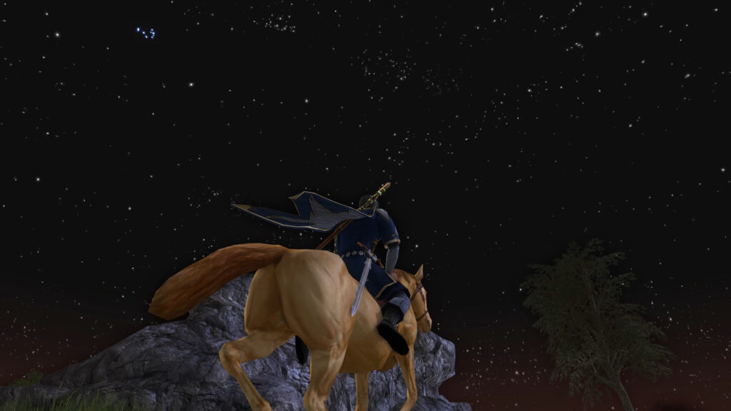 lotro photo of Night sky in Rohan