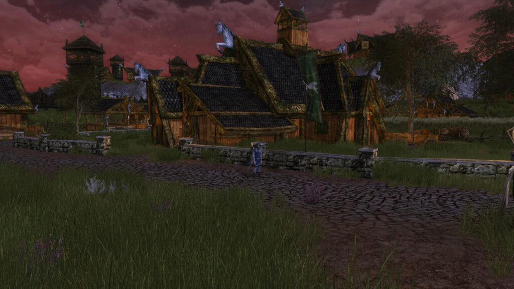 lotro photo of Edoras