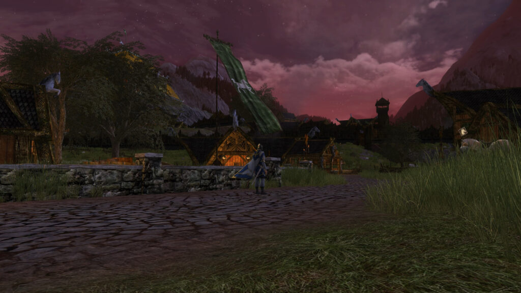 lotro photo of Edoras